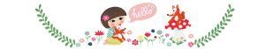 illustratie-meisje-vosjes-bloemen
